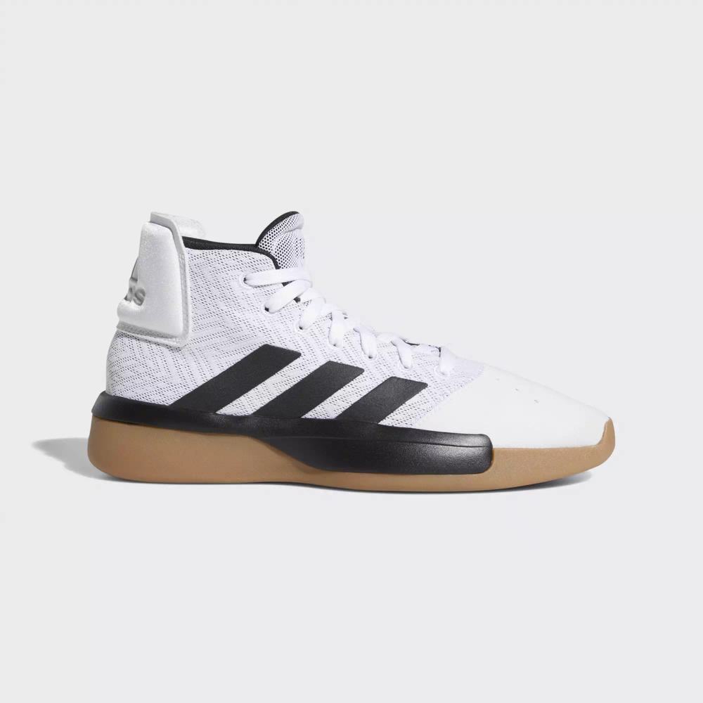 Adidas Pro Adversary 2019 Tenis De Basketball Blancos Para Hombre (MX-69202)